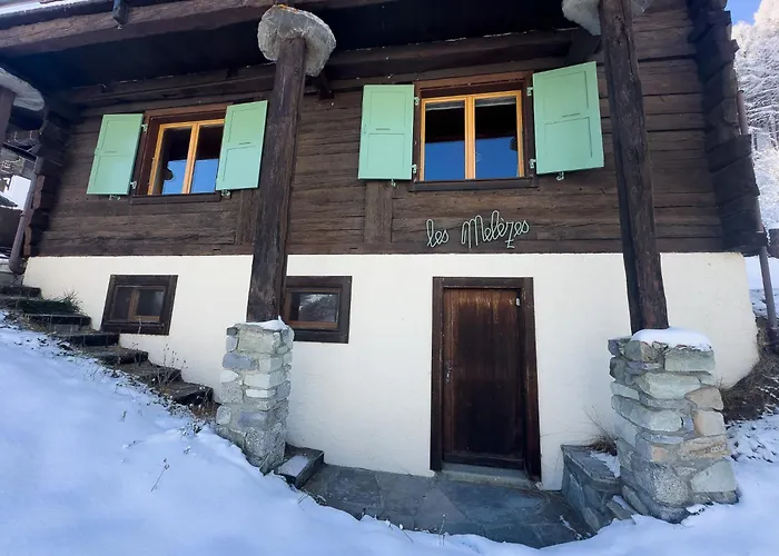 Les Melezes - Typique, Terrasse & Cheminee Ferienhaus