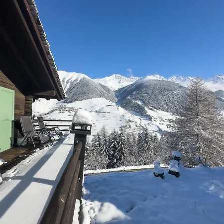 Tatil Evi Les Melezes - Typique, Terrasse & Cheminee Liddes